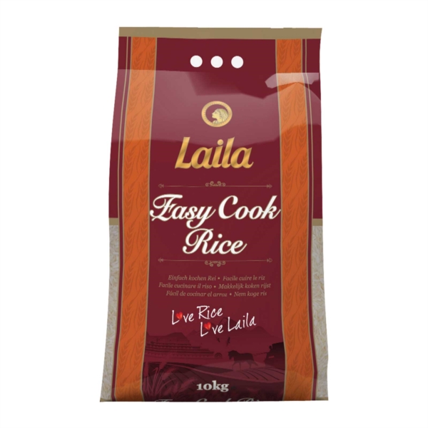 Rice 10kg pack, laila rice, easy cook rice, laila foods, grocery online